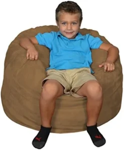 Comfy Sacks Memory Foam Bean Bag Chair, Merlot Cords -Amazon Basics Furniture Shop 41J97J0pR L. AC