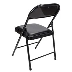 Westerly 2 Pack Black Padded Metal Folding Chair For Home Of Office -Amazon Basics Furniture Shop 41J9uphtyNL