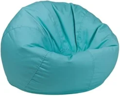 Flash Furniture Dillon Small Solid Gray Bean Bag Chair For Kids And Teens,Grey -Amazon Basics Furniture Shop 41LIC6CM4L. AC