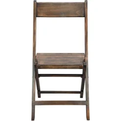 EMMA + OLIVER Slatted Wood Folding Wedding Chair - Event Chair - Antique Black, Set Of 2 -Amazon Basics Furniture Shop 41Lqe8qNtNL