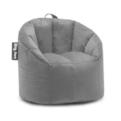 Big Joe Hug Bean Bag Chair, Gray Hyde, 3ft & Milano Bean Bag Chair, Gray Plush, 2.5ft 12 Big Joe Hug Bean Bag Chair, Gray Hyde, 3ft & Milano Bean Bag Chair, Gray Plush, 2.5ft -Amazon Basics Furniture Shop 41M9CX6tkIL