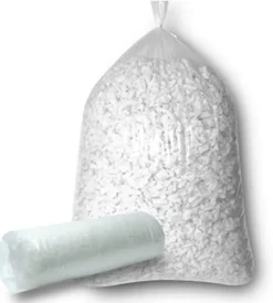 NiceLady Shredded Memory Foam Filling For Bean Bag Filler Foam Refill For Pillow Dog Beds Chairs Cushions And Arts Crafts, Added Gel Particles (White, 1 * 5 Pound) -Amazon Basics Furniture Shop 41MfRvUYbfL. AC