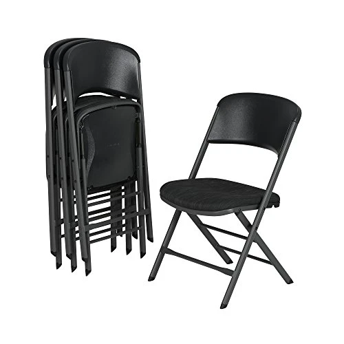 LIFETIME Commercial Grade Folding Chairs, 4 Pack, Charcoal Gray 1 LIFETIME Commercial Grade Folding Chairs, 4 Pack, Charcoal Gray
