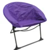 IMPACT CANOPY Luna Lightweight Portable Folding Dorm Chair, Purple