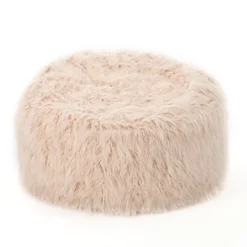 Christopher Knight Home Faux Fur Faux Fur Beanbag, 5', Pastel Pink -Amazon Basics Furniture Shop 41Nn5dPpJhL