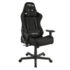 Techni Sport High Back Racing Chair With Foam Seat And Padded Arms, Reclining Gaming Chair With Height And Tilt Adjustment, Black