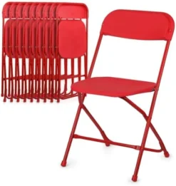 Magshion Plastic Folding Chair Set Of 10 Comfortable Outdoor Indoor Event Chair Lightweight Folding Chair 250LB Capacity White 14 Magshion Plastic Folding Chair Set Of 10 Comfortable Outdoor Indoor Event Chair Lightweight Folding Chair 250LB Capacity White -Amazon Basics Furniture Shop 41PsWlSSEBL. AC