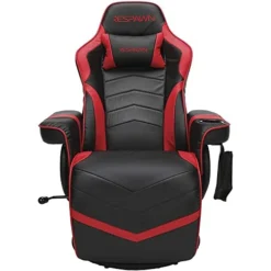 RESPAWN RSP-900 Racing Style, Reclining Gaming Chair, 35.04" - 51.18" D X 30.71" W X 37.01" - 44.88" H, Leather, Red -Amazon Basics Furniture Shop 41PwVLi0VdL