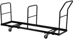 Flash Furniture Kaden Vertical Storage Folding Chair Dolly - 35 Chair Capacity
