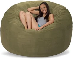 Comfy Sacks Memory Foam Bean Bag Chair, Merlot Cords -Amazon Basics Furniture Shop 41QWad5oYcL. AC