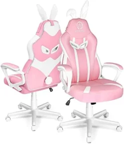 JOYFLY Pink Gaming Chair, Computer Gaming Chair For Adults Teens Kids Gamer Chair Video Game Chairs, Silla Gamer Ergonomic PC Office Chair With Lumbar Support(Pink) 20 JOYFLY Pink Gaming Chair, Computer Gaming Chair For Adults Teens Kids Gamer Chair Video Game Chairs, Silla Gamer Ergonomic PC Office Chair With Lumbar Support(Pink) -Amazon Basics Furniture Shop 41Qgzp8rjrL. AC