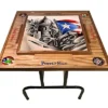 Latinos R Us Puerto Rico Domino Table Símbolos Bóricua