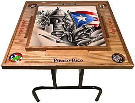 Latinos R Us Puerto Rico Domino Table Símbolos Bóricua 7 Latinos R Us Puerto Rico Domino Table Símbolos Bóricua - Image 7