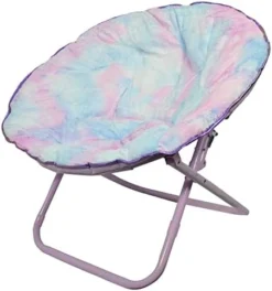 Urban Shop Faux Fur Foldable Saucer Chair, Rainbow 13 Urban Shop Faux Fur Foldable Saucer Chair, Rainbow -Amazon Basics Furniture Shop 41TlqEO5vUL. AC