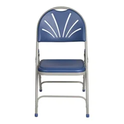 OEF Furnishings Heavy Duty Plastic Fan Back Folding Chair With Triple Brace, Blue 15 OEF Furnishings Heavy Duty Plastic Fan Back Folding Chair With Triple Brace, Blue -Amazon Basics Furniture Shop 41UXKUwpBAL