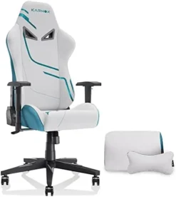 KARNOX Chair Office Computer Desk Chair Gaming-Ergonomic Mid Back Cushion Lumbar Support And Adjustable Height Wheels Comfortable Racing Armrest Seat Swivel Rolling Home Executive (Black) …… -Amazon Basics Furniture Shop 41UieRuL7WL. AC