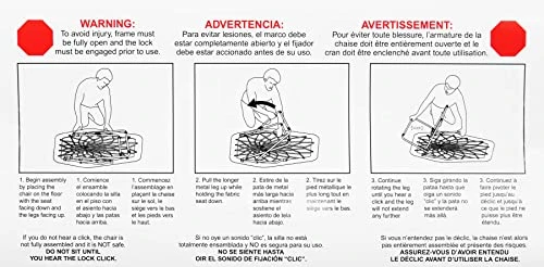 Zenithen Black Hexagon Bungee Chair For Dorm, Bed, Living Room, 32" (Pack Of 1) 6 Zenithen Black Hexagon Bungee Chair For Dorm, Bed, Living Room, 32" (Pack Of 1) - Image 6