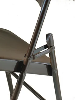 XL Series Commercial Fabric Padded Folding Chair, Triple Cross Bracing, Quad Hinging, 300 Lb Tested, 4 Pack (Beige) -Amazon Basics Furniture Shop 41VofwuhmWL