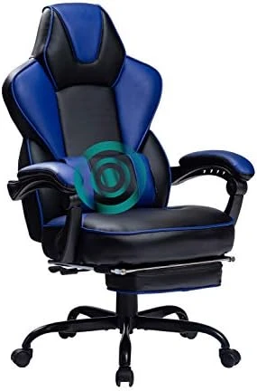 HEALGEN Gaming Chair With Footrest Gamer Chair With Massage Lumbar Support PU Leather Computer Chair Ergonomic Chair Video Game Chairs Gaming Chair For Adults 6 HEALGEN Gaming Chair With Footrest Gamer Chair With Massage Lumbar Support PU Leather Computer Chair Ergonomic Chair Video Game Chairs Gaming Chair For Adults - Image 6