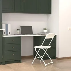 Flash Furniture Hercules Series Plastic Folding Chair - White - 10 Pack 650LB Weight Capacity Comfortable Event Chair-Lightweight Folding Chair -Amazon Basics Furniture Shop 41W2ZAx5KQL. AC