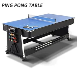 JFF Multi Game Table 3in1 Multi Game Table,Games With Billiards, Table Tennis, Hockey Table -Amazon Basics Furniture Shop 41WHiICZNWS