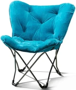 GENERIC Mainstays Folding Faux Fur Butterfly Chair, Spearmint (Black) 11 GENERIC Mainstays Folding Faux Fur Butterfly Chair, Spearmint (Black) -Amazon Basics Furniture Shop 41WtWG321pL. AC