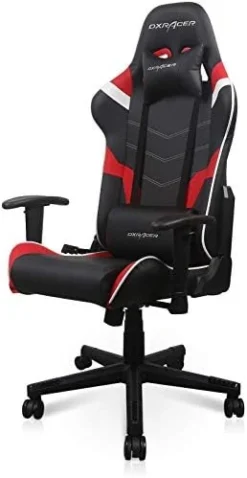 DXRacer P Series Gaming Chair, Premium PVC Leather Racing Style Office Computer Seat Recliner With Ergonomic Headrest And Lumbar Support, Black 17 DXRacer P Series Gaming Chair, Premium PVC Leather Racing Style Office Computer Seat Recliner With Ergonomic Headrest And Lumbar Support, Black -Amazon Basics Furniture Shop 41X0p4ss6uL. AC