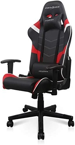 DXRacer P Series Gaming Chair, Premium PVC Leather Racing Style Office Computer Seat Recliner With Ergonomic Headrest And Lumbar Support, Black 7 DXRacer P Series Gaming Chair, Premium PVC Leather Racing Style Office Computer Seat Recliner With Ergonomic Headrest And Lumbar Support, Black - Image 7