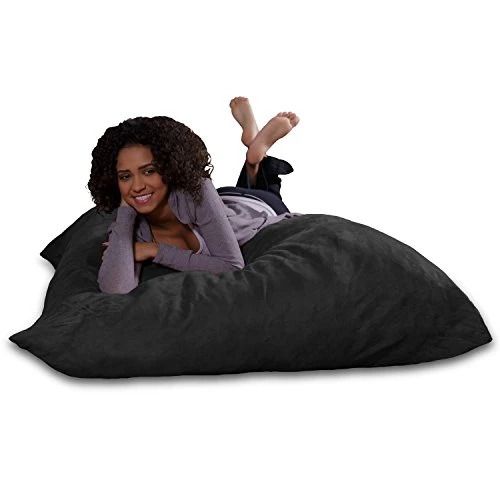 Sofa Sack - Plush, Ultra Soft Bean Bag Chair - Memory Foam Bean Bag Chair With Microsuede Cover - Stuffed Foam Filled Furniture And Accessories For Dorm Room - Charcoal 1 Sofa Sack - Plush, Ultra Soft Bean Bag Chair - Memory Foam Bean Bag Chair With Microsuede Cover - Stuffed Foam Filled Furniture And Accessories For Dorm Room - Charcoal