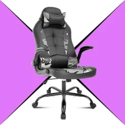 Pink Gaming Chair For Adults Ergonomic Computer Chair W/Flip Up Armrest & Lumbar Support Adjustable Office Gamer Chair 360° Swivel Seat And Headrest 21 Pink Gaming Chair For Adults Ergonomic Computer Chair W/Flip Up Armrest & Lumbar Support Adjustable Office Gamer Chair 360° Swivel Seat And Headrest -Amazon Basics Furniture Shop 41XvhR5KcXL. AC