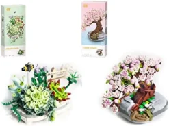 JoySeed Japanese Kimono Shop House Building Blocks Set Street View Modular Building Kit Mini Bricks NOT Compatible With Lego Architecture Creator City - 418pcs -Amazon Basics Furniture Shop 41YKDPEhO6L. AC