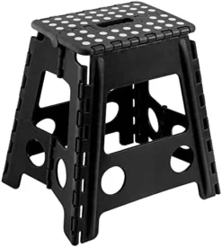 Titiroba 22AA001 Folding Step Stool, Step Stool, Height 8.7 Inches (22 Cm), Car Wash, Fishing, Indoor, Outdoor, Load Capacity 220.5 Lbs (100 Kg), Non-Slip, Folding Chair, Black 22 Titiroba 22AA001 Folding Step Stool, Step Stool, Height 8.7 Inches (22 Cm), Car Wash, Fishing, Indoor, Outdoor, Load Capacity 220.5 Lbs (100 Kg), Non-Slip, Folding Chair, Black -Amazon Basics Furniture Shop 41YRxp8PNZL. AC