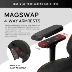 AndaSeat 2022 New Kaiser 3 Series Large Premium Gaming Chair Black 19.6" Seat Depth 17 AndaSeat 2022 New Kaiser 3 Series Large Premium Gaming Chair Black 19.6" Seat Depth -Amazon Basics Furniture Shop 41YSWS5qeuL