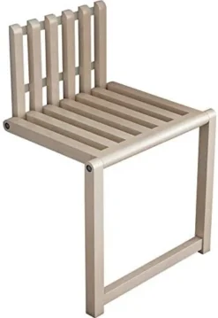 Kelendle Folding Chair Wall-Mounted Invisible Shoe-Changing Stool Made Of Solid Wood Wall Seat Folding With Support Legs Saving Space Suitable For Various Occasions White -Amazon Basics Furniture Shop 41YZp8dCsXL. AC