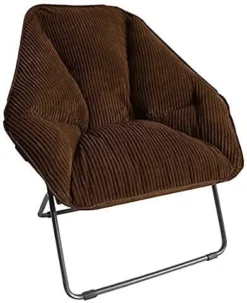 Zenithen Limited Hexagon Folding Dish Chair, Gray Corduroy - Pack Of 1 23 Zenithen Limited Hexagon Folding Dish Chair, Gray Corduroy - Pack Of 1 -Amazon Basics Furniture Shop 41YbfiL4o0L. AC