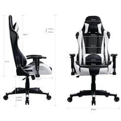 PRISP Gaming Chair With Reclining Backrest, Racing Style High Back Office Chair -Amazon Basics Furniture Shop 41Z07bMwzmL