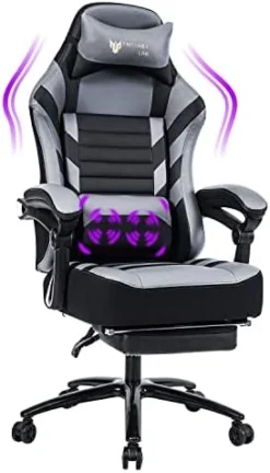 Fantasylab Racing Gaming Chair With Footrest Massage Computer Game Chair 400lb Reclining Gaming Chair Ergonomic Desk Chair Racing Recliner Chairs Leather Memory Foam Office Chair 18 Fantasylab Racing Gaming Chair With Footrest Massage Computer Game Chair 400lb Reclining Gaming Chair Ergonomic Desk Chair Racing Recliner Chairs Leather Memory Foam Office Chair -Amazon Basics Furniture Shop 41ZMaKFjJgL. AC