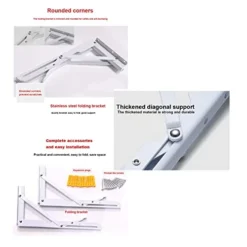 ZHAROS Wall-Mounted Dining Table Drop-Leaf Wall-Mounted Floating Dining Table Wall-Mounted Solid Wood Dining Table Office Desk Computer Desk Suitable For Study Bedroom Bathroom Folding -Amazon Basics Furniture Shop 41aE5bPRI7L 1