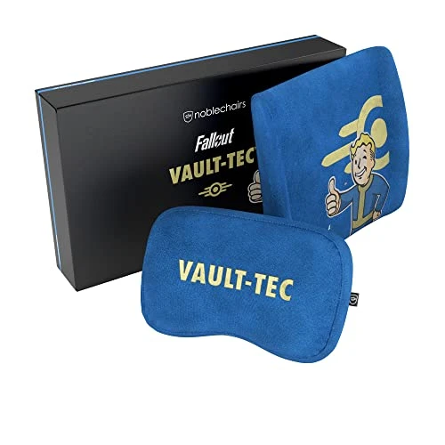 Noblechairs Memory Foam Pillow Set - Fallout Vault Tec Edition 1 Noblechairs Memory Foam Pillow Set - Fallout Vault Tec Edition