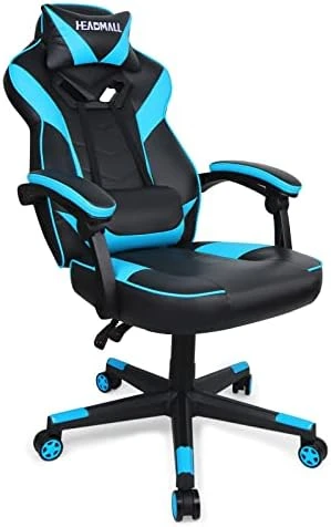 HEADMALL Pink Gaming Chair With Footrest Ergonomic Oversized Manufactured By Listed Company,Video Game Chairs With Lumbar And Head Pillow, For Adults Teens Secret Lab Pink&White 9 HEADMALL Pink Gaming Chair With Footrest Ergonomic Oversized Manufactured By Listed Company,Video Game Chairs With Lumbar And Head Pillow, For Adults Teens Secret Lab Pink&White - Image 9