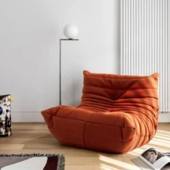 Rimdoc Fireside Chair, Soft Suede Lazy Chair Leisure Sofa Bean Bag Couch For Living Room Bedroom Salon Office -Amazon Basics Furniture Shop 41bkJsUCrPL. AC