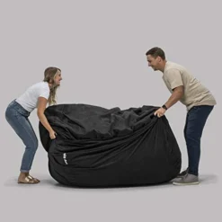Big Joe Fuf XL Cover Only Machine Washable, Black Lenox -Amazon Basics Furniture Shop 41blhiXU4yL