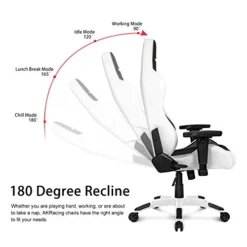 AKRacing Masters Series Premium Gaming Chair With High Backrest, Recliner, Swivel, Tilt, Rocker And Seat Height Adjustment Mechanisms With 5/10 Warranty 11 AKRacing Masters Series Premium Gaming Chair With High Backrest, Recliner, Swivel, Tilt, Rocker And Seat Height Adjustment Mechanisms With 5/10 Warranty -Amazon Basics Furniture Shop 41c61us4dUL
