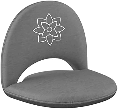 Mindful & Modern Meditation Chair | Adjustable Floor Chair With Back Support | Padded Floor Seat For Posture Support And Comfort | Portable Folds Flat For Storage | Indoor/Outdoor Use | Slate Grey 8 Mindful & Modern Meditation Chair | Adjustable Floor Chair With Back Support | Padded Floor Seat For Posture Support And Comfort | Portable Folds Flat For Storage | Indoor/Outdoor Use | Slate Grey - Image 8