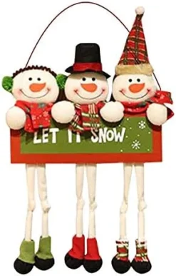 YIISU #nr92wv Christmas Decor Xmas Window Christmas Santa Party Door Decor -Amazon Basics Furniture Shop 41dc3br3GvL. AC