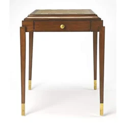 Beaumont Lane Mastercrafted Antique Game Table In Brown -Amazon Basics Furniture Shop 41duKg7BO7L