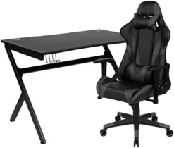 Flash Furniture Red Gaming Desk With Cup Holder/Headphone Hook & Red Reclining Back/Arms Gaming Chair With Footrest 21 Flash Furniture Red Gaming Desk With Cup Holder/Headphone Hook & Red Reclining Back/Arms Gaming Chair With Footrest -Amazon Basics Furniture Shop 41emmMLPb2L. AC