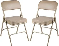 OEF Furnishings (2 Pack Fabric Upholstered 2" Cushion Folding Chair, Blue 17 OEF Furnishings (2 Pack Fabric Upholstered 2" Cushion Folding Chair, Blue -Amazon Basics Furniture Shop 41f6UtctBfL. AC