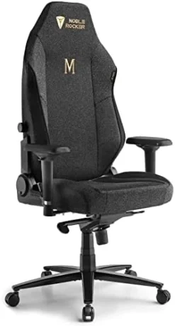 Noblerocker Gaming Chair Ergonomic PC Game Chair- Lumbar Support Headrest 4D Armrests Computer Chair, Big And Tall Comfortable Large -Amazon Basics Furniture Shop 41fLPFl61eL. AC