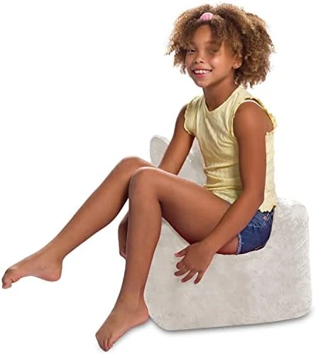 Posh Creations Structured Comfy Bean Bag Chair For Gaming, Reading, And Watching TV, Pasadena Chair, Microsuede, Microsuede - Navy Blue 10 Posh Creations Structured Comfy Bean Bag Chair For Gaming, Reading, And Watching TV, Pasadena Chair, Microsuede, Microsuede - Navy Blue - Image 10